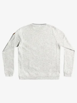 Quiksilver Keller Sweatshirt Light Grey Heather Sale