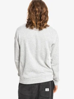 Quiksilver Keller Sweatshirt Light Grey Heather Sale
