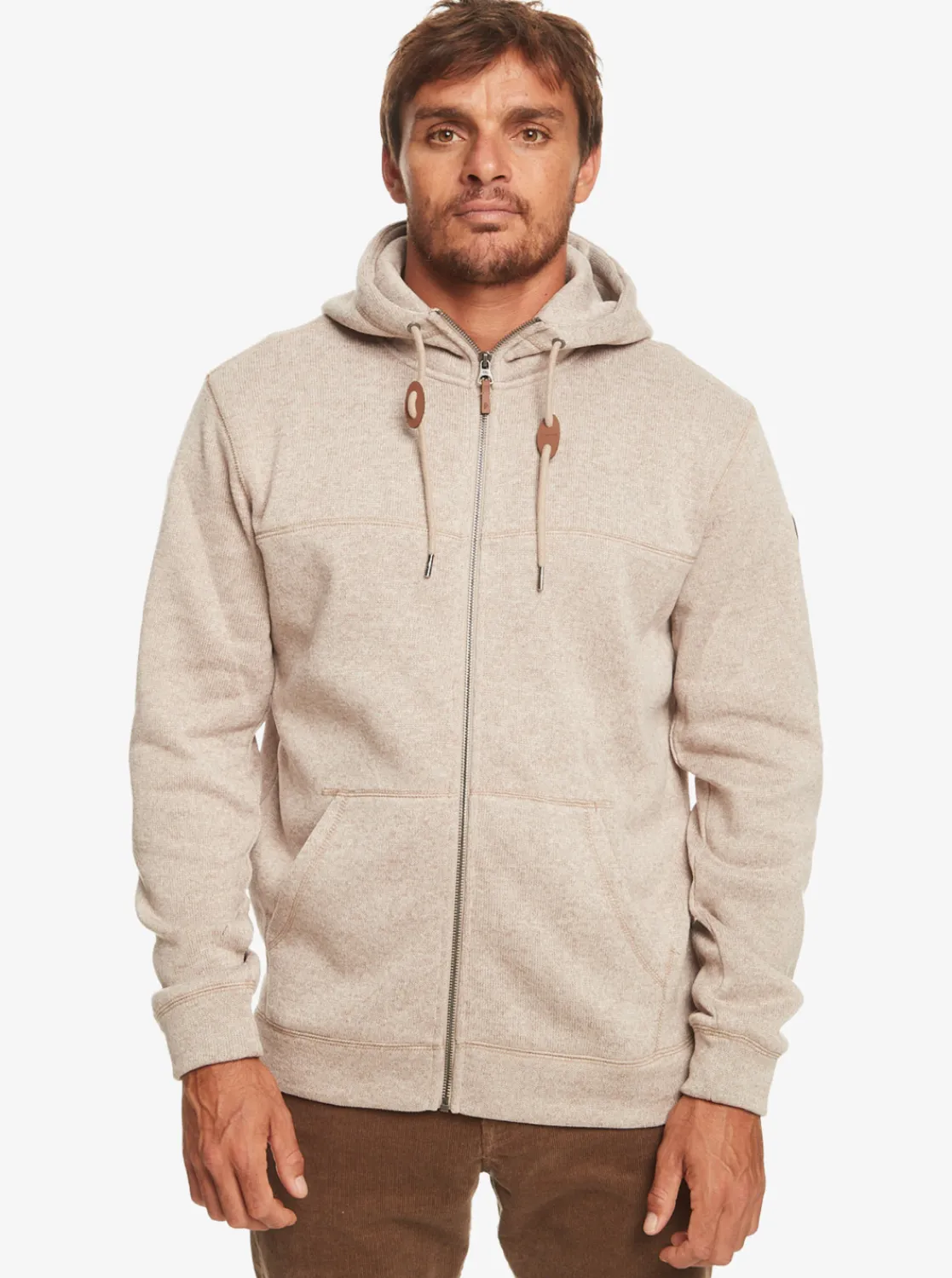 Quiksilver Keller Zip-Up Hoodie Goat Heather Online