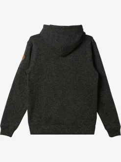 Quiksilver Keller Zip-Up Hoodie Dark Grey Heather Clearance