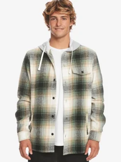 Quiksilver Kinloss Long Sleeve Hooded Shirt Laurel Kinloss Best