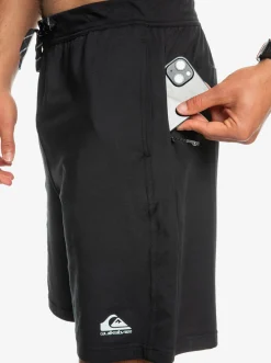 Quiksilver Knit Training Technical Training Shorts True Black Cheap