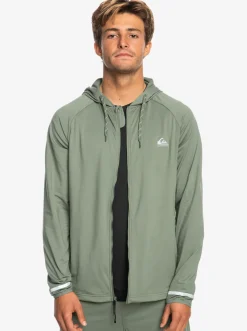 Quiksilver Knit Training Technical Zip-Up Hoodie Laurel Wreath Shop