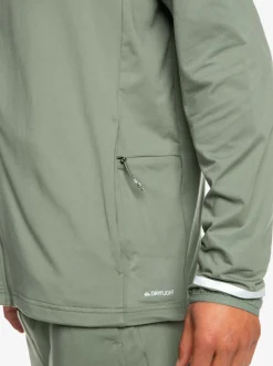 Quiksilver Knit Training Technical Zip-Up Hoodie Laurel Wreath Shop