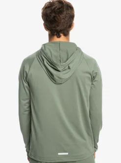 Quiksilver Knit Training Technical Zip-Up Hoodie Laurel Wreath Shop