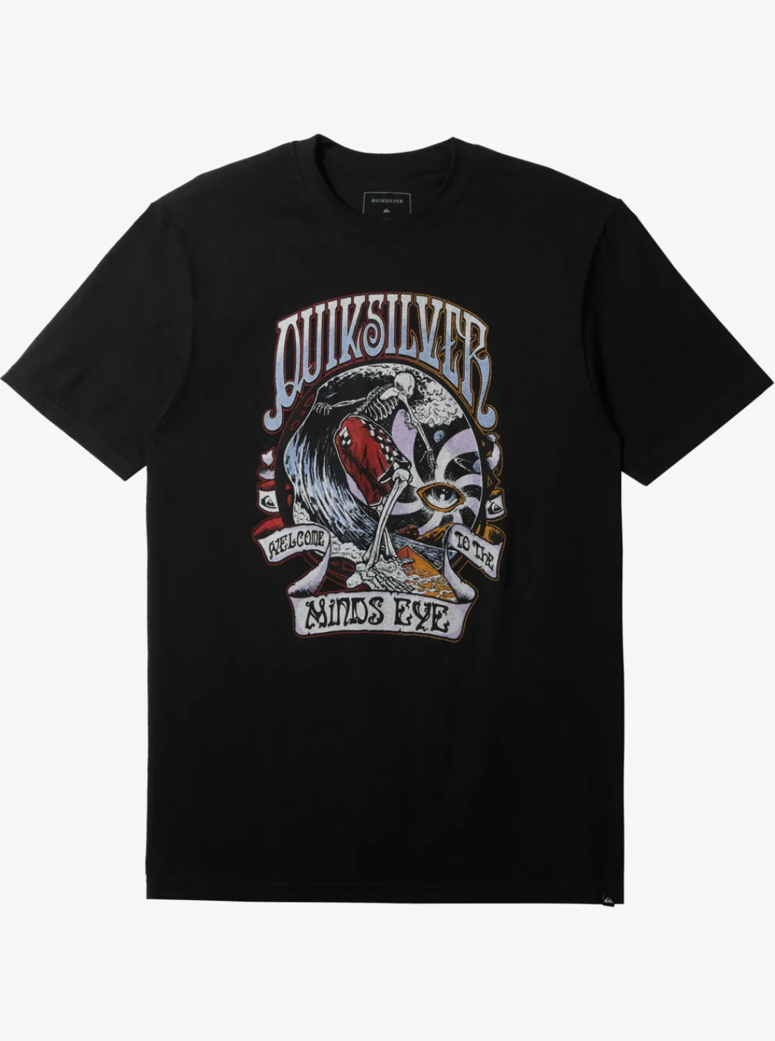 Quiksilver Land Down Under T-Shirt Black Best Sale