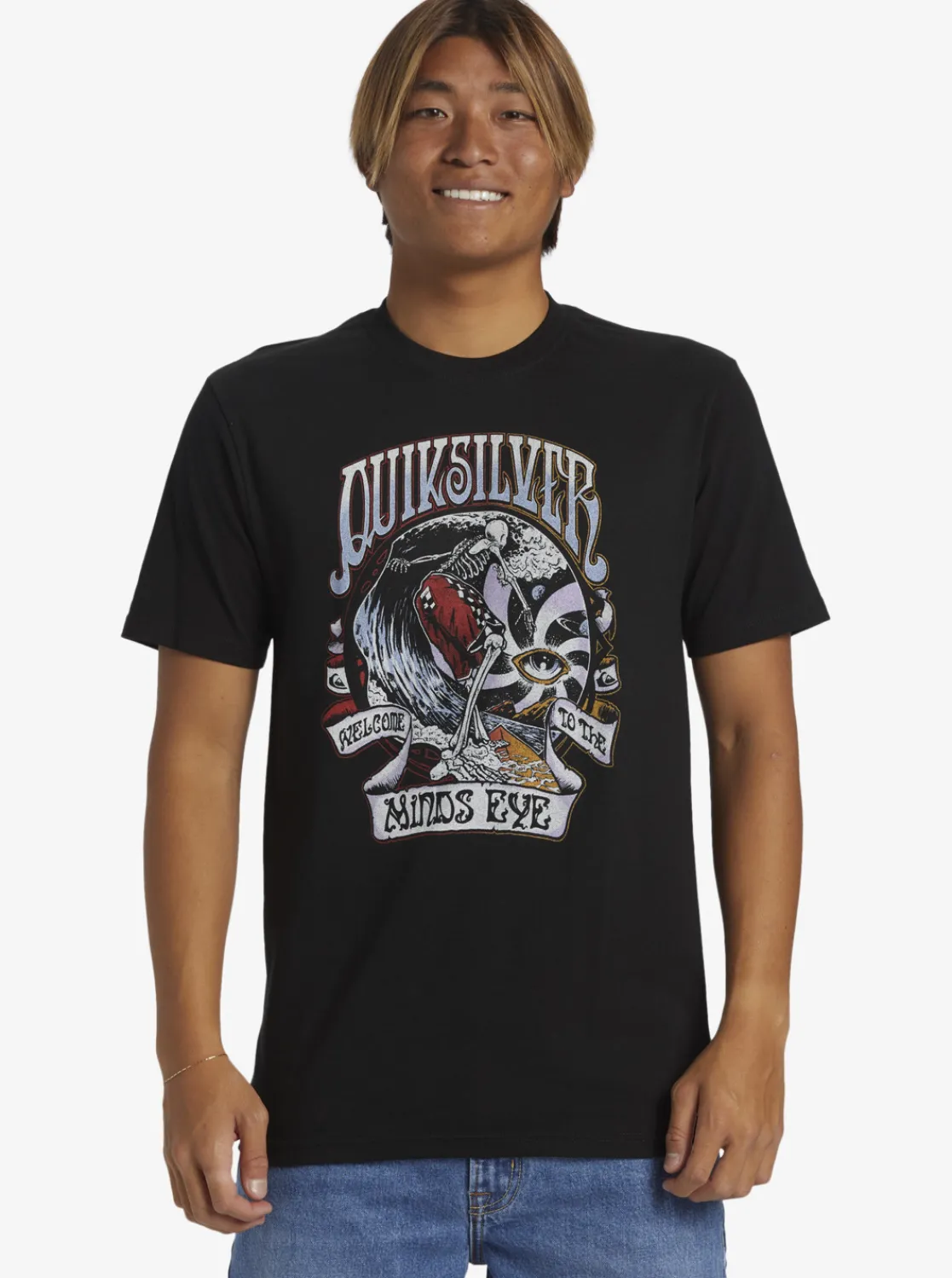 Quiksilver Land Down Under T-Shirt Black Best Sale