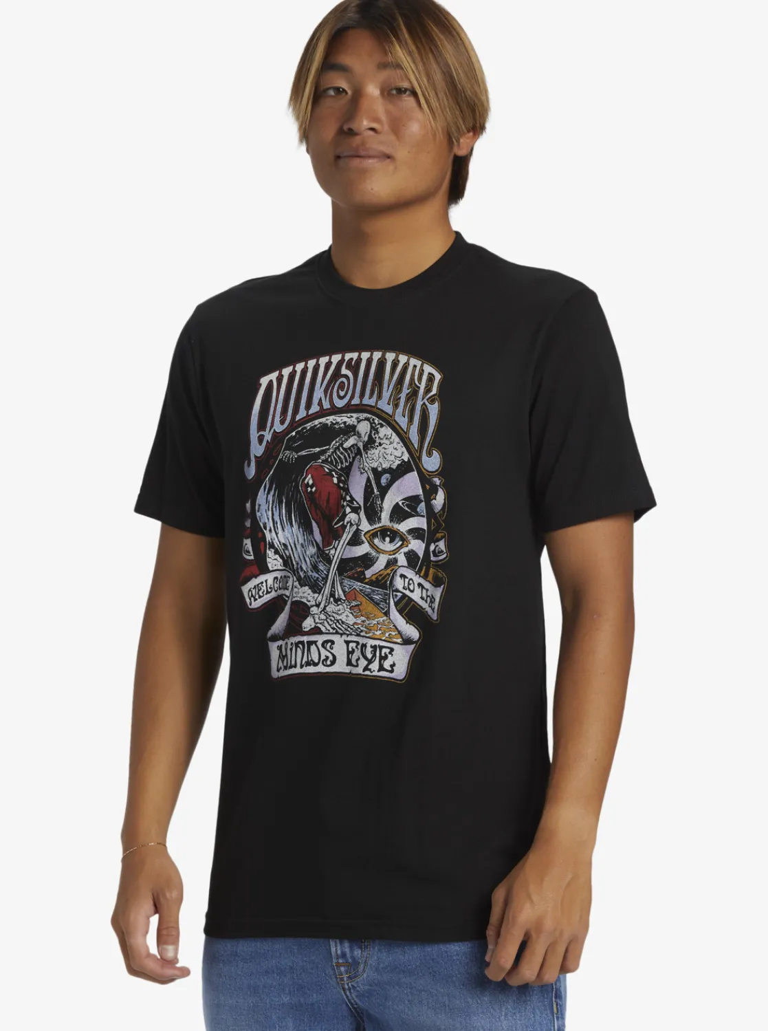 Quiksilver Land Down Under T-Shirt Black Best Sale