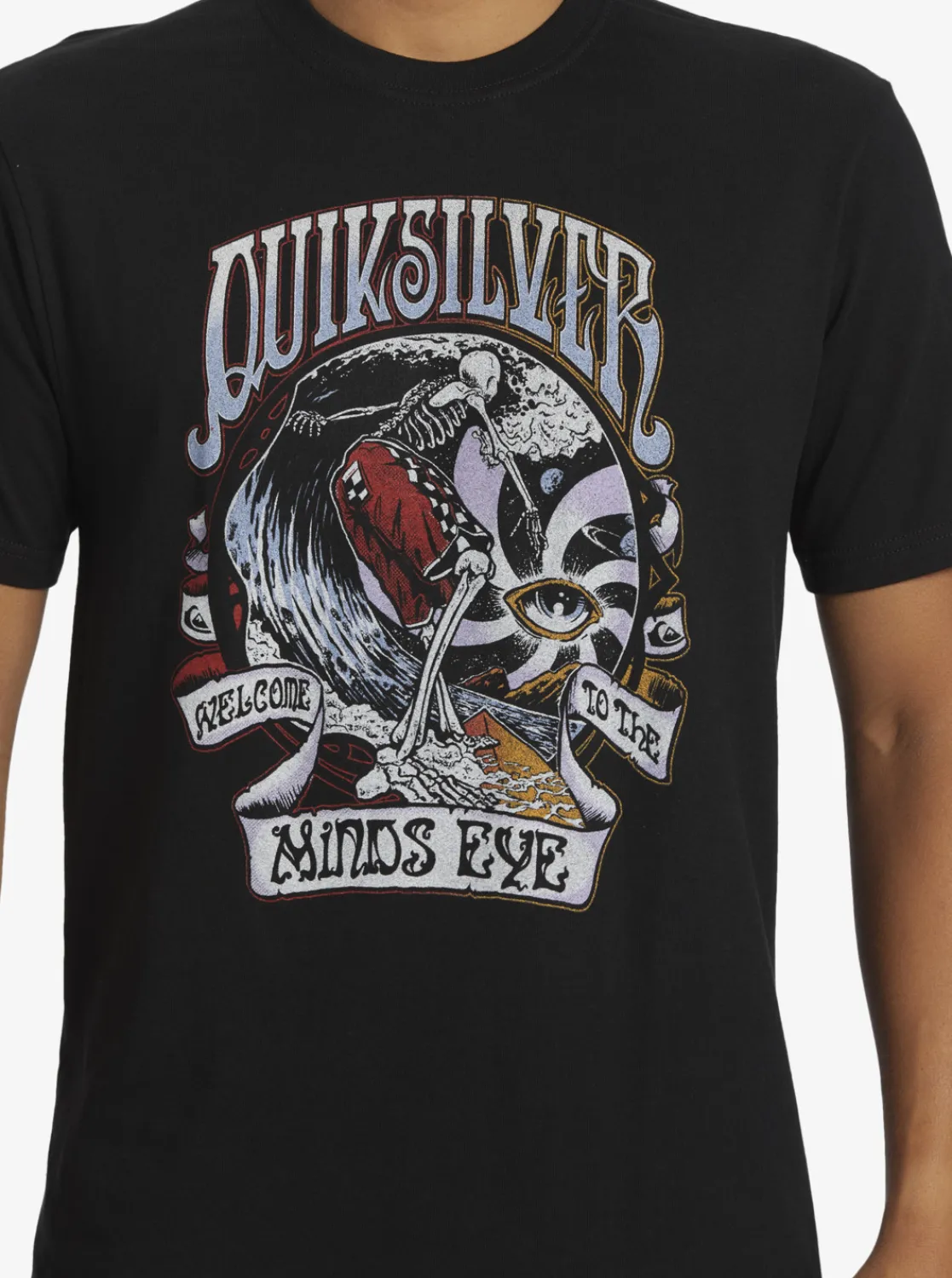 Quiksilver Land Down Under T-Shirt Black Best Sale