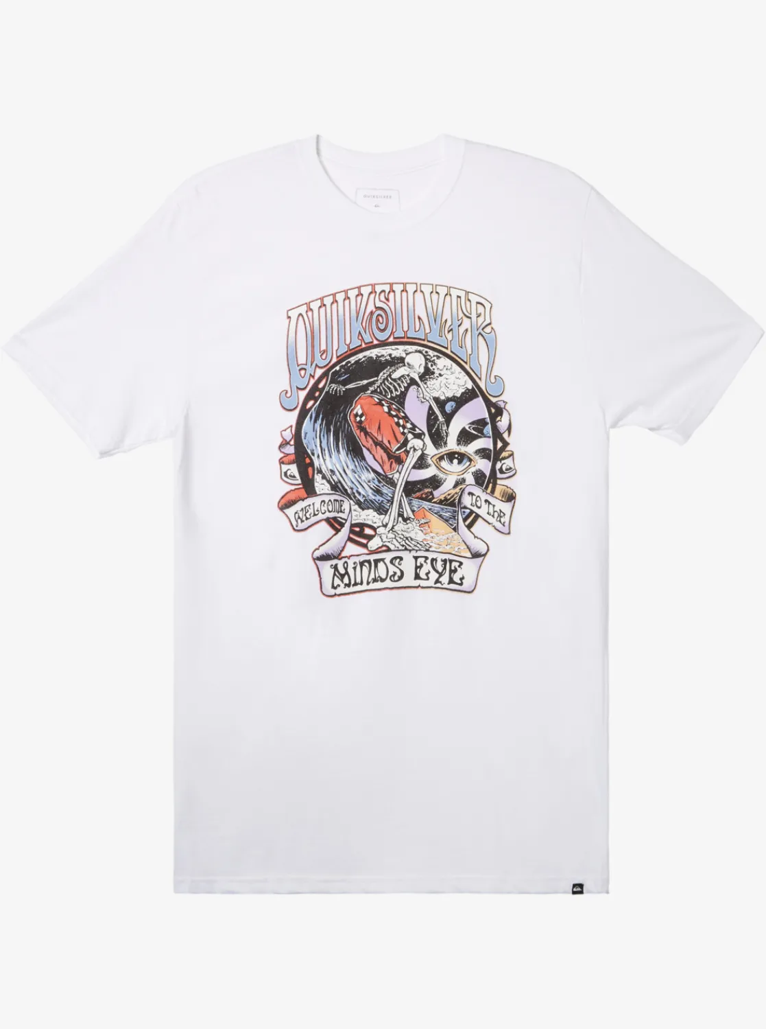 Quiksilver Land Down Under T-Shirt White Discount