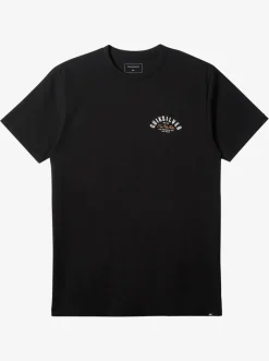 Quiksilver Logo Lockup T-Shirt Black Fashion