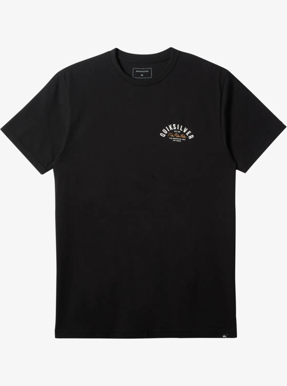 Quiksilver Logo Lockup T-Shirt Black Fashion