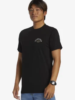 Quiksilver Logo Lockup T-Shirt Black Fashion
