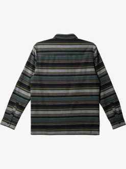 Quiksilver Lyne Long Sleeve Top Black Lyne Flannel Online