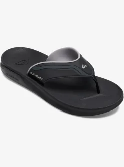 Quiksilver Mathodic Recovery Sandals Black/Grey/Brown Sale