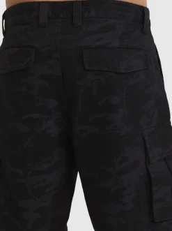 Quiksilver Mikey Cargo Shorts Tarmac Mongrel Camo Fashion