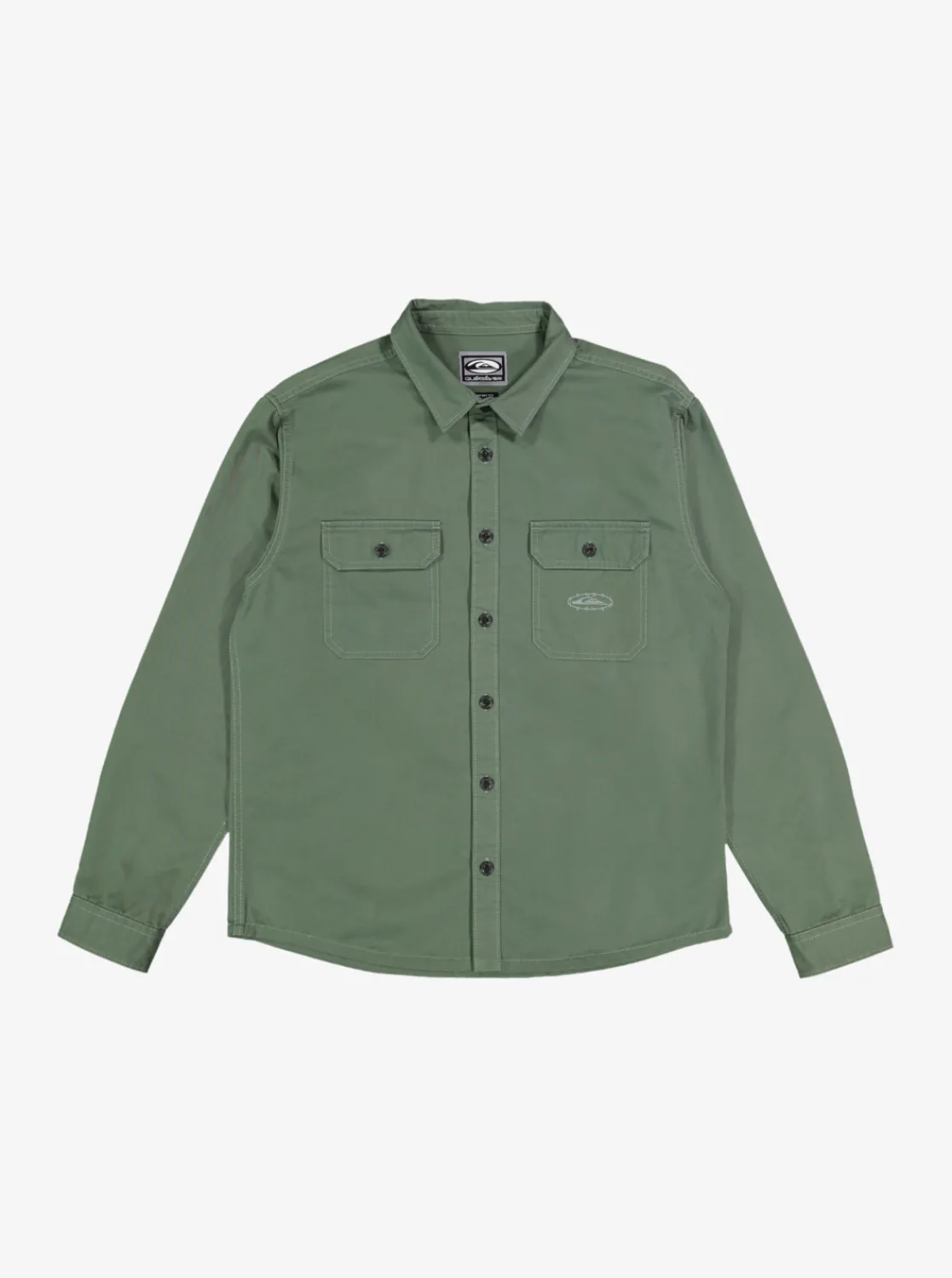 Quiksilver Mikey Long Sleeve Shirt Laurel Wreath Best
