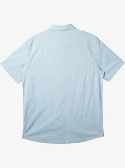 Quiksilver Minimo Short Sleeve Shirt Clear Sky Minimo Shop