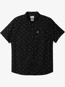 Quiksilver Minimo Short Sleeve Shirt Black Minimo Cheap