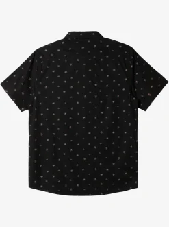 Quiksilver Minimo Short Sleeve Shirt Black Minimo Cheap