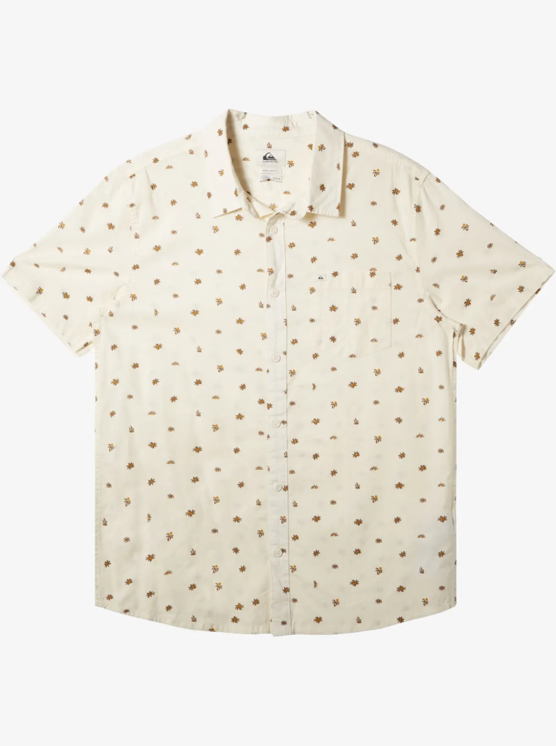 Quiksilver Minimo Short Sleeve Shirt Birch Minimo Cheap