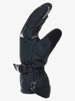 Quiksilver Mission Insulated Ski/Snowboard Gloves True Black Best Sale