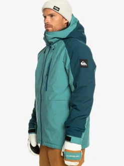 Quiksilver Mission Technical Snow Jacket Brittany Blue Fashion