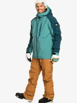 Quiksilver Mission Technical Snow Jacket Brittany Blue Fashion