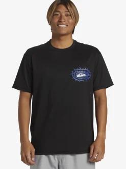 Quiksilver Mix Session Upf 50 Short Sleeve Surf Tee Black Sale