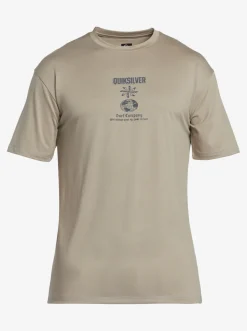 Quiksilver Mix Session Upf 50 Short Sleeve Surf Tee Goat Fashion