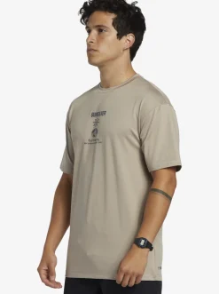 Quiksilver Mix Session Upf 50 Short Sleeve Surf Tee Goat Fashion