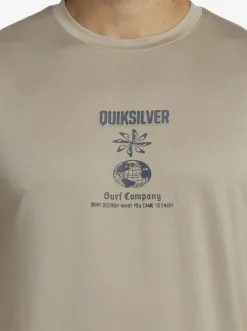 Quiksilver Mix Session Upf 50 Short Sleeve Surf Tee Goat Fashion