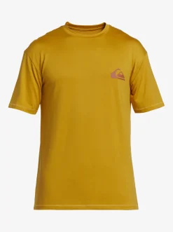 Quiksilver Mix Session Upf 50 Short Sleeve Surf Tee Wheat Shop