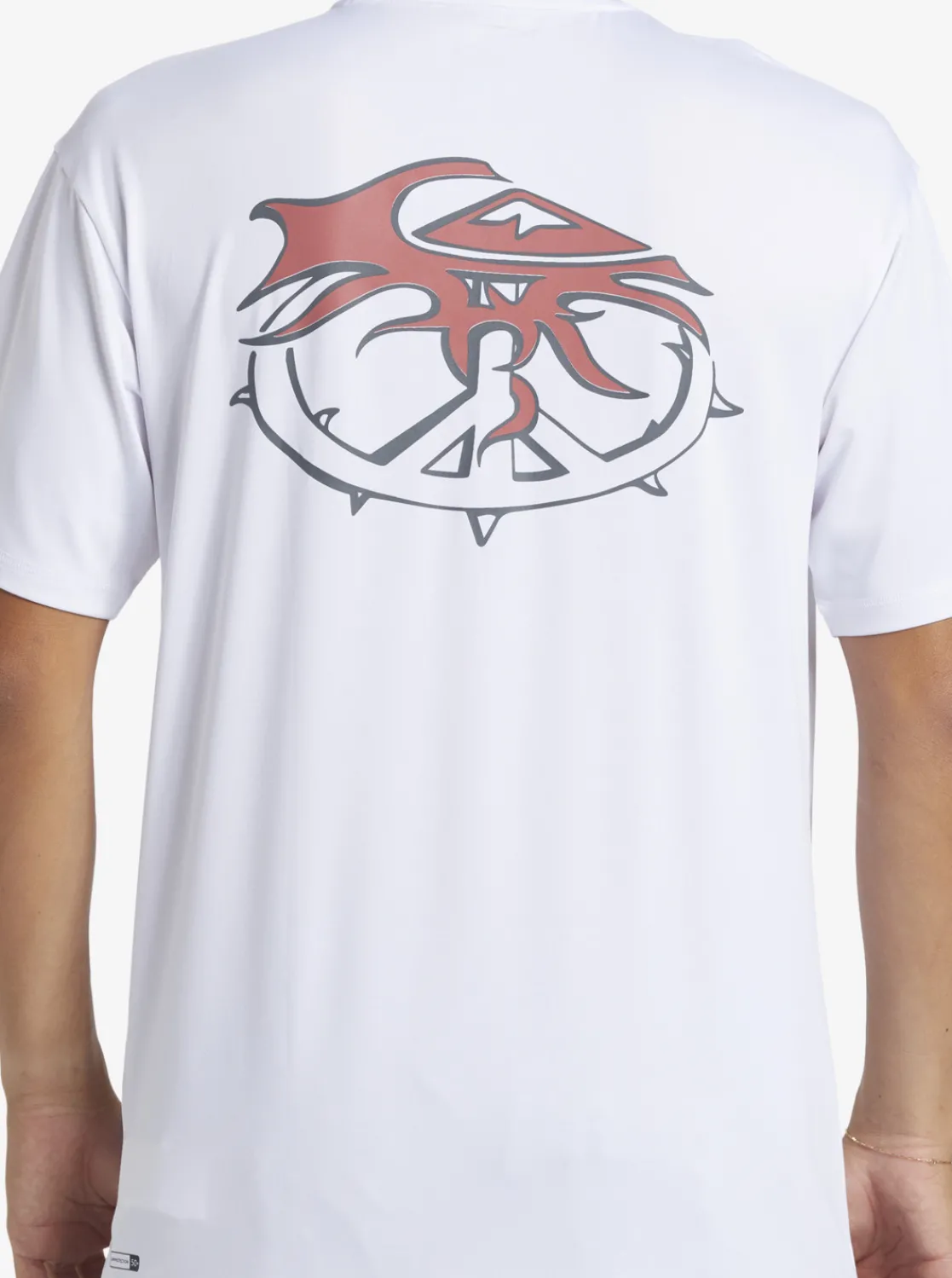 Quiksilver Mix Session Upf 50 Short Sleeve Surf Tee Birch Shop