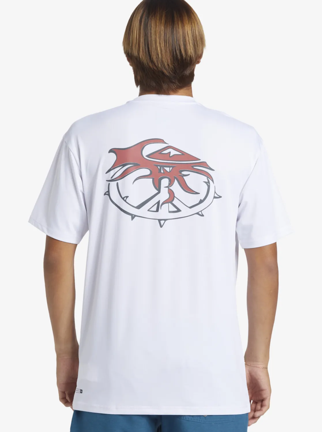 Quiksilver Mix Session Upf 50 Short Sleeve Surf Tee Birch Shop