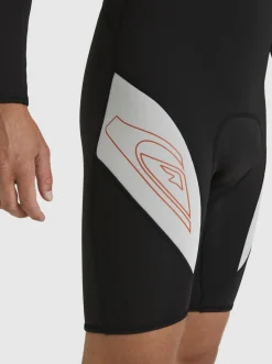 Quiksilver 2/2Mm Capsule Saturn Long Sleeve Spring Suit Black/Lunar Rock Shop