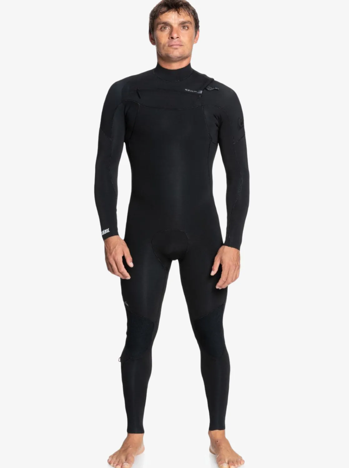 Quiksilver 3/2Mm Everyday Sessions Chest Zip Wetsuit Black Sale