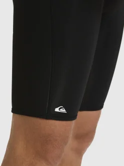 Quiksilver 2/2Mm Everyday Sessions Short Sleeve Back Zip Springsuit Black/Gun Metal Outlet