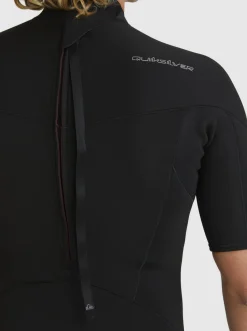Quiksilver 2/2Mm Everyday Sessions Short Sleeve Back Zip Springsuit Black Online