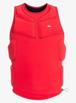 Quiksilver 1Mm Highline Pro Impact Wetsuit Jacket Quik Red New