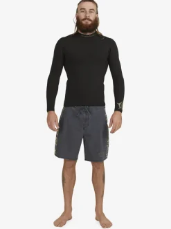 Quiksilver 1.5Mm Mikey Wright Everyday Sessions Wetsuit Jacket Black New