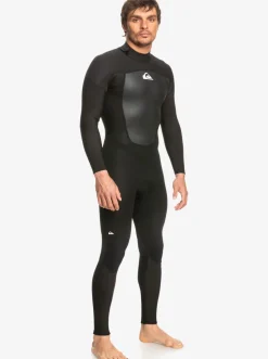 Quiksilver 3/2Mm Prologue Back Zip Wetsuit Black Cheap