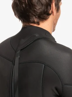 Quiksilver 3/2Mm Prologue Back Zip Wetsuit Black Cheap