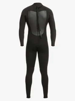 Quiksilver 3/2Mm Prologue Back Zip Wetsuit Black Cheap