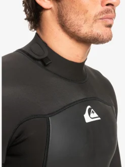 Quiksilver 3/2Mm Prologue Back Zip Wetsuit Black Cheap