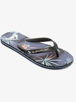 Quiksilver Molokai Highline Scallop Flip-Flops Blue 1 Best