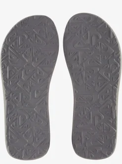 Quiksilver Molokai Layback Sandals Grey/White/Grey Best Sale