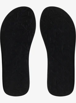 Quiksilver Molokai Layback Sandals For Men Black/Blue/Black New