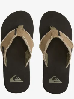 Quiksilver Monkey Abyss Sandals Green/Black/Brown Sale