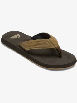 Quiksilver Monkey Wrench Core Sandals Tan 1 Cheap